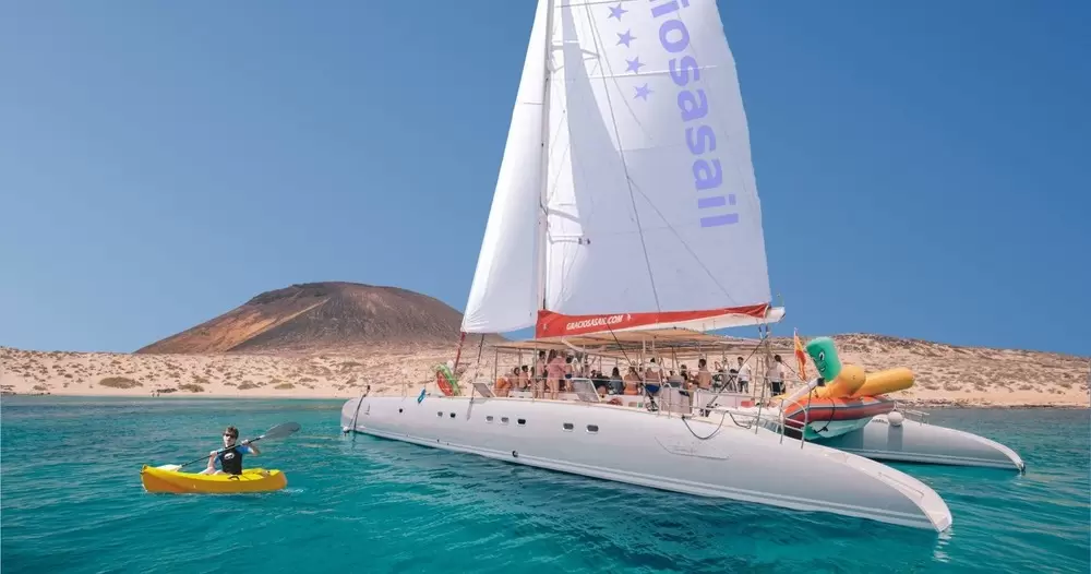 La Graciosa Catamaran Tour (Full Day) Lanzarote Canary Islands