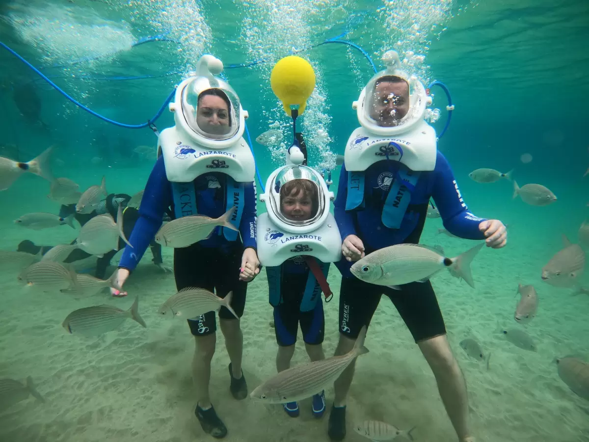 Sea Floor Walk / Dive !!! PLAYA BLANCA ONLY !!! LANZAROTE