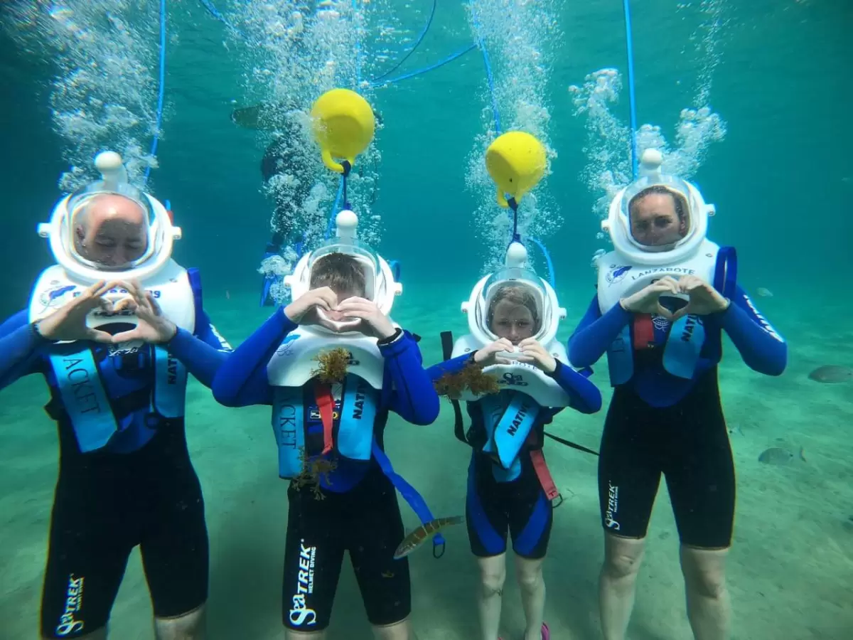 Sea Floor Walk / Dive !!! PLAYA BLANCA ONLY !!! LANZAROTE
