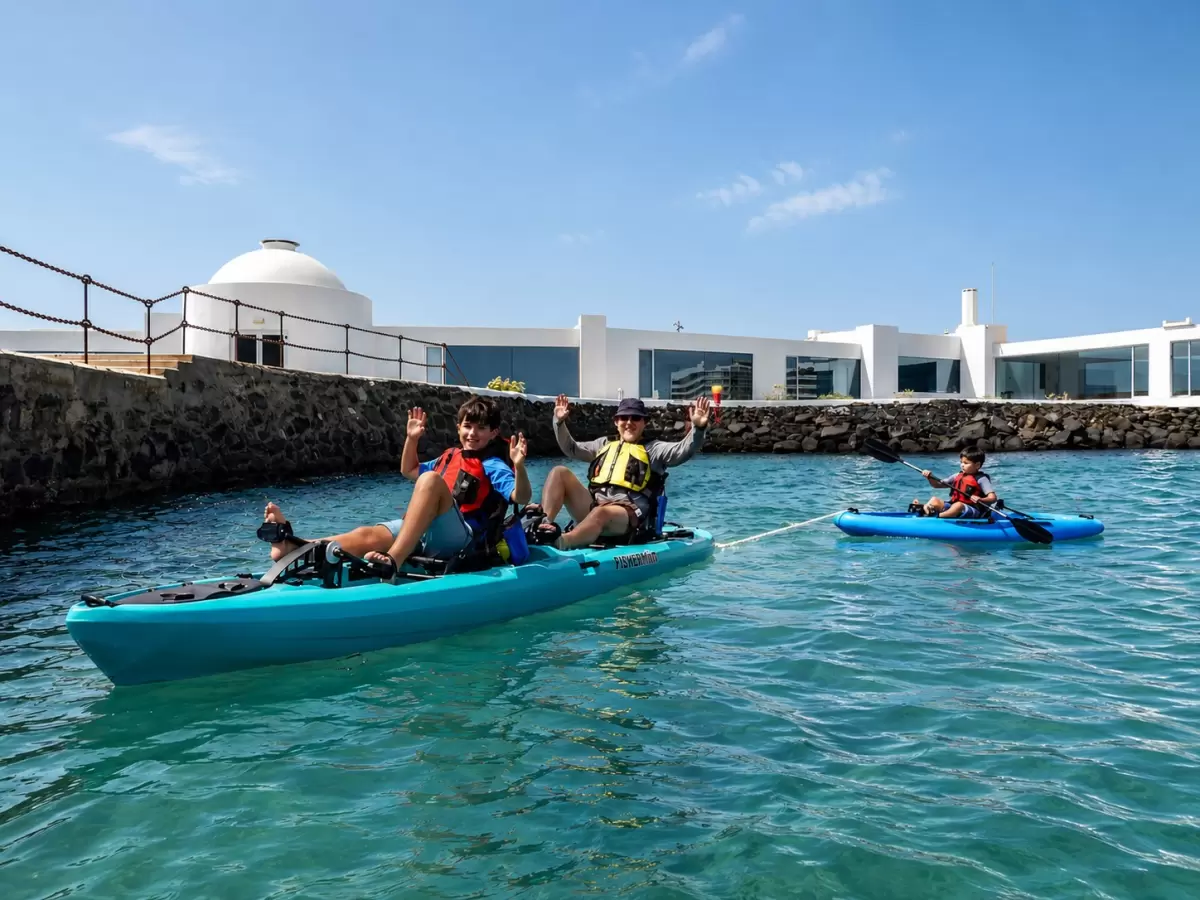 Pedal Kayak Adventure (Arrecife)  (NO PICKUP / NO TRANSFERS)