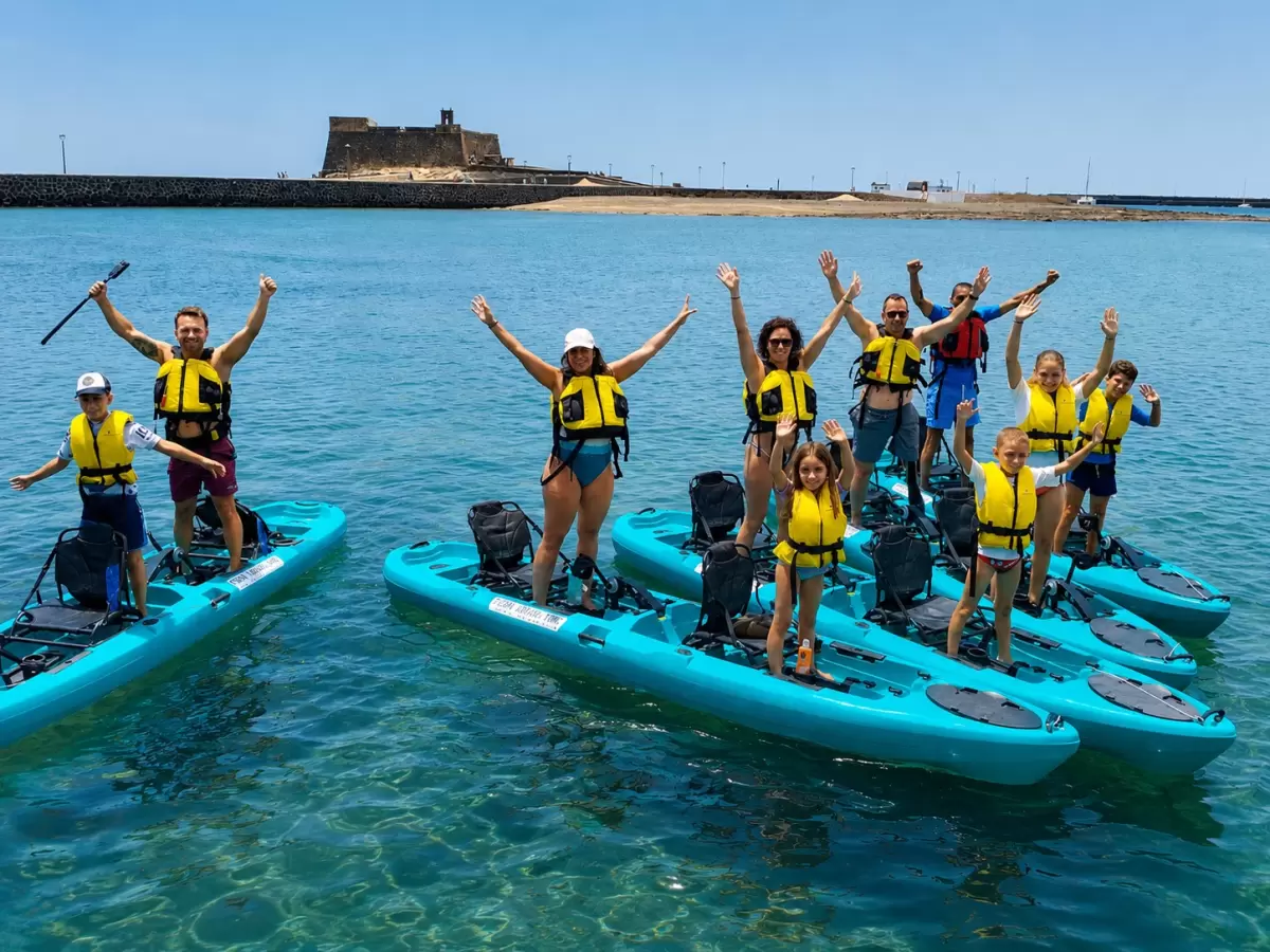 Pedal Kayak Adventure (Arrecife)  (NO PICKUP / NO TRANSFERS)