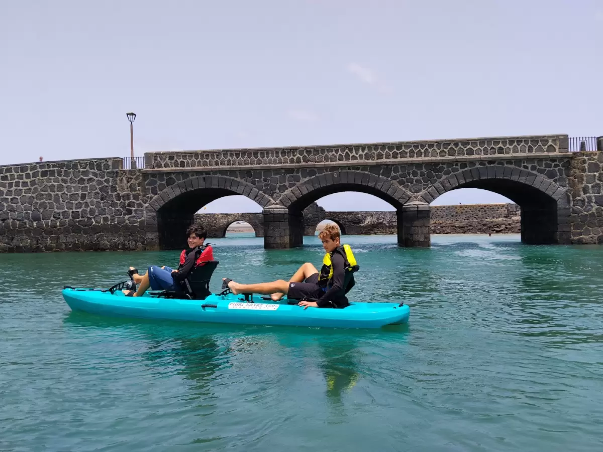 Pedal Kayak Adventure (Arrecife)  (NO PICKUP / NO TRANSFERS)