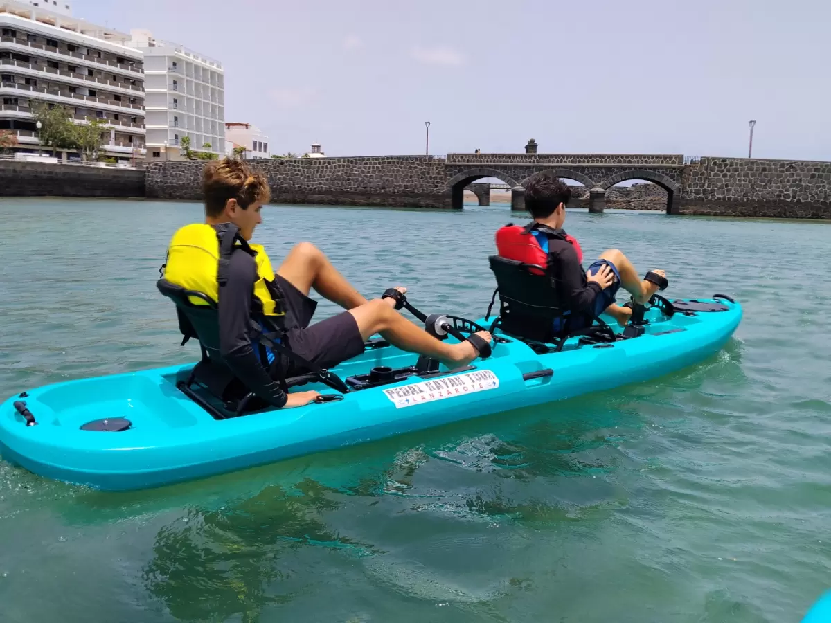 Pedal Kayak Adventure (Arrecife)  (NO PICKUP / NO TRANSFERS)