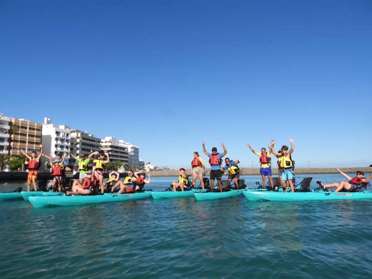 Pedal Kayak Adventure (Arrecife)  (NO PICKUP / NO TRANSFERS)