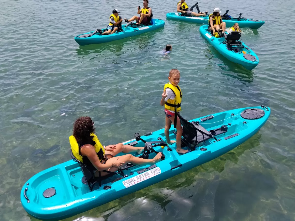 Pedal Kayak Adventure (Arrecife)  (NO PICKUP / NO TRANSFERS)