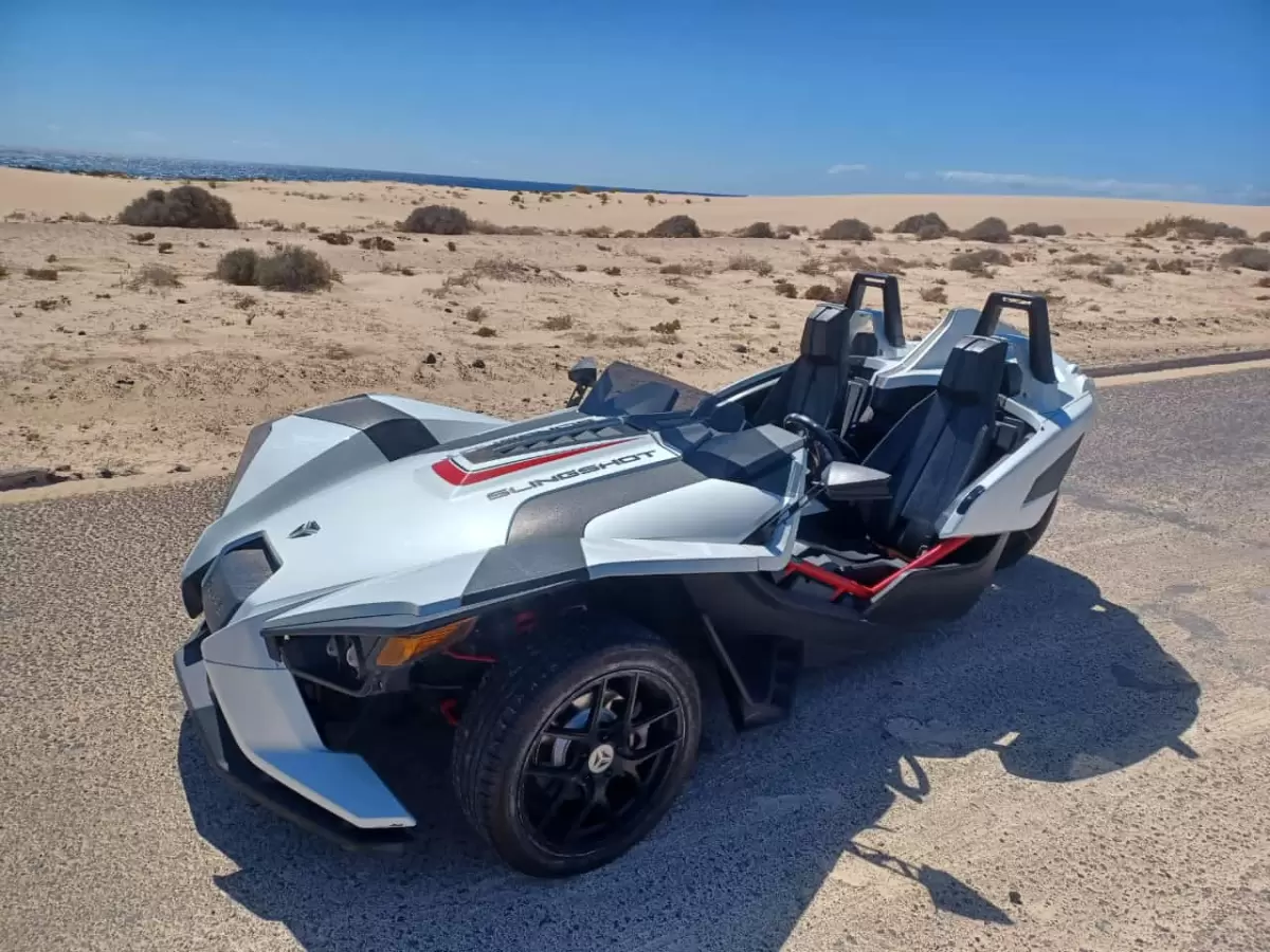 Polaris SlingShot XTREME Bike Tours Lanzarote