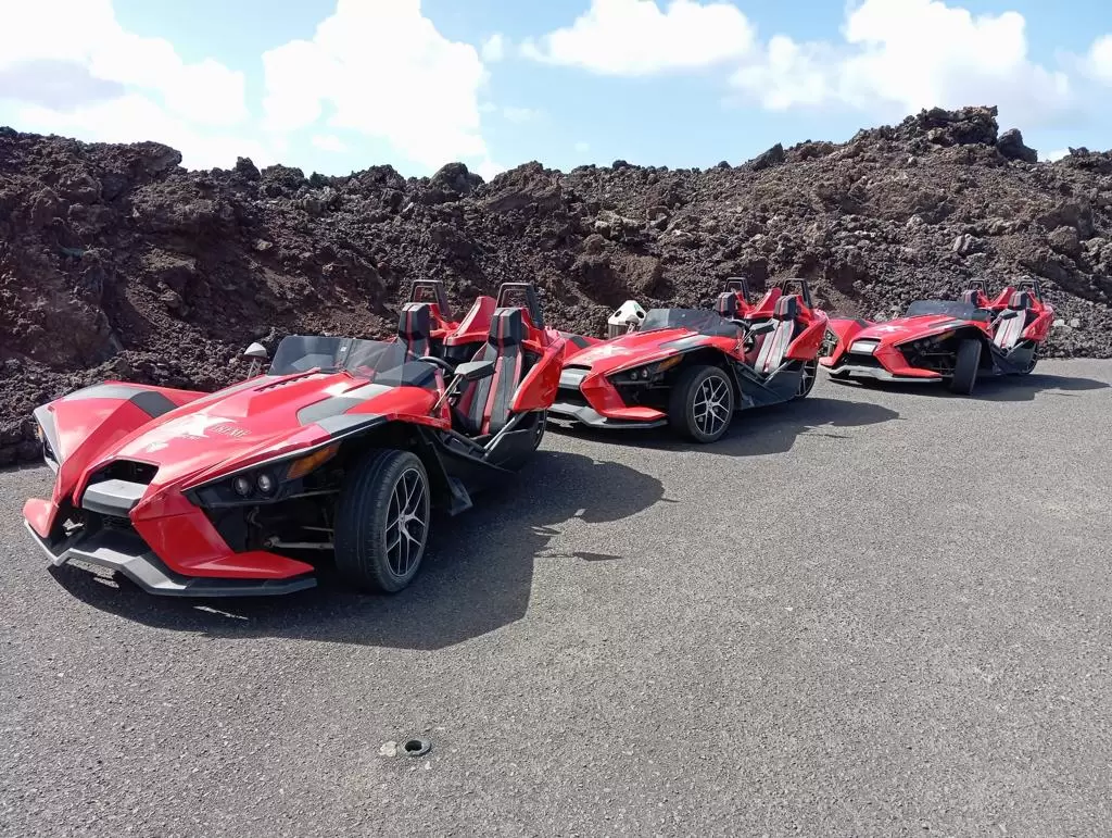 Polaris SlingShot XTREME Bike Tours Lanzarote