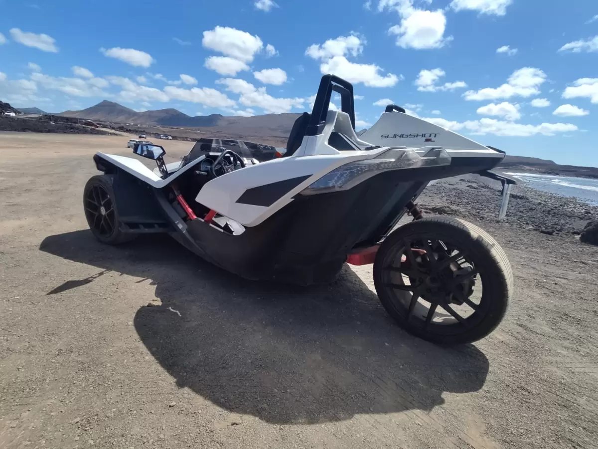 Polaris SlingShot XTREME Bike Tours Lanzarote