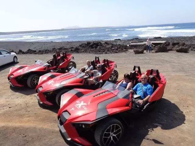 Polaris SlingShot XTREME Bike Tours Lanzarote