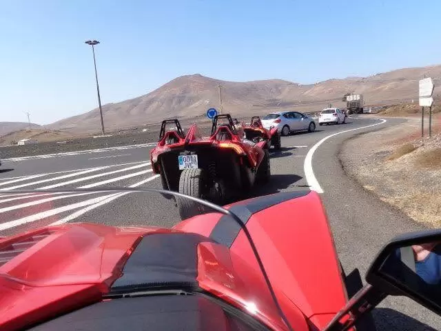 Polaris SlingShot XTREME Bike Tours Lanzarote